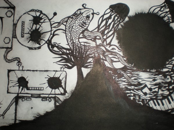 random ink