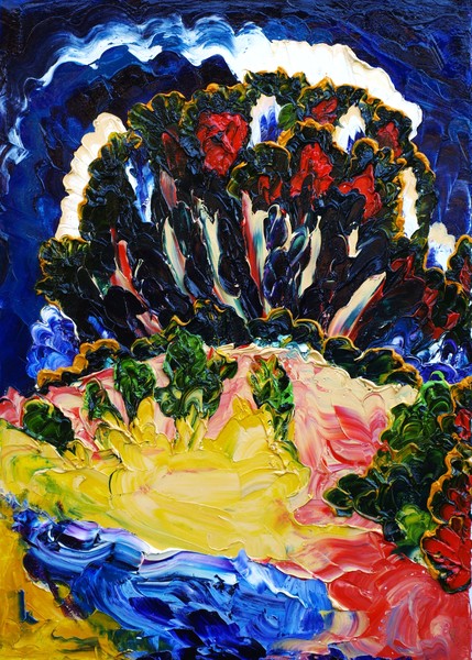 Pines. An open-cast mine (a triptych 