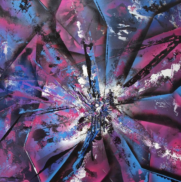 Abstrakt sprayart 26