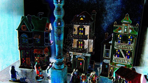 Department 56 Christmas Village Digital Art