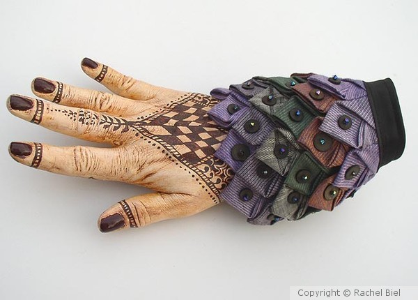 cuff on hand pointing in