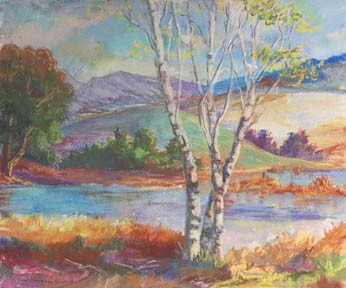 Three Birch Trees