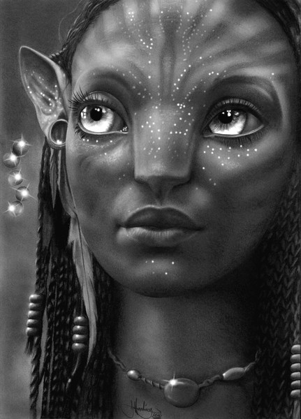 Neytiri drawing