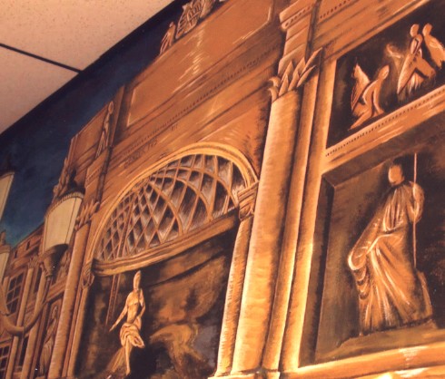 Mural art detail