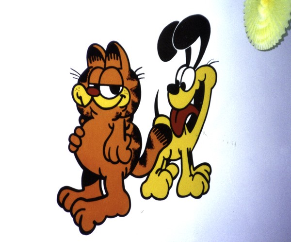 Garfield the cat/mural