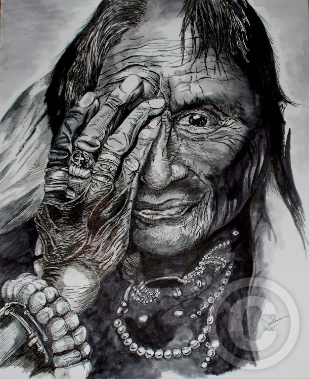 Old Apache Squaw