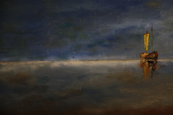 Sunset on the sea (60x50)