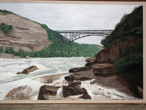 Liberty Bridge and Gorge.