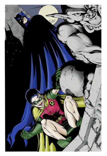 Batman Robin Patrol Gotham