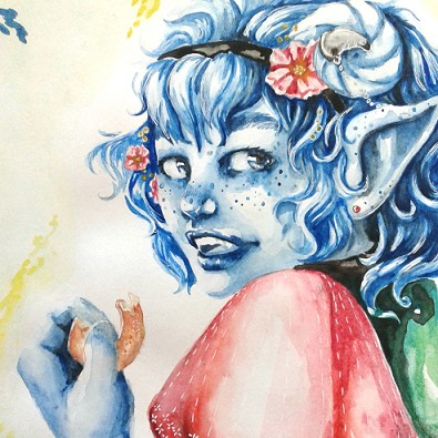 Jester Watercolor