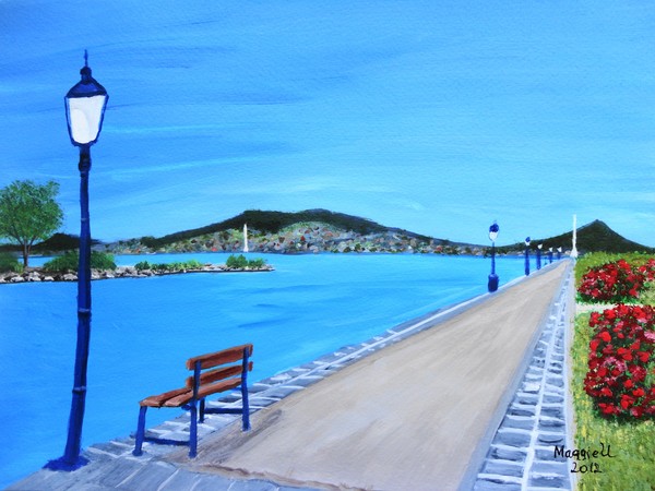 Walkway by the Lake 