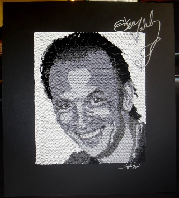 Steve Valentine MiCrochet Portrait (2012)