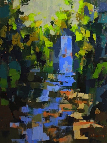 Falls in the woods