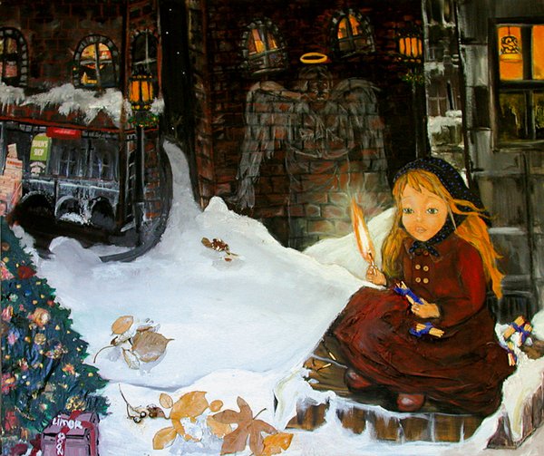 The Little Match Seller-SOLD