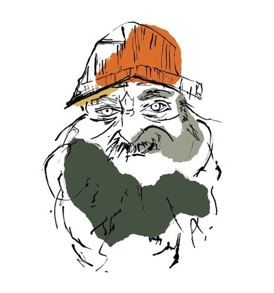 This is the man all Tattered and Torn