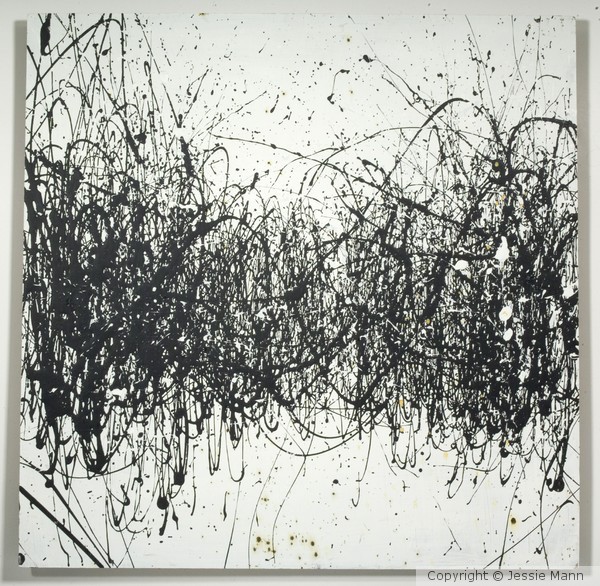 Black and White #10 2007 24x24