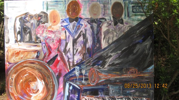 Jazzin At The The Court of Two Sisters