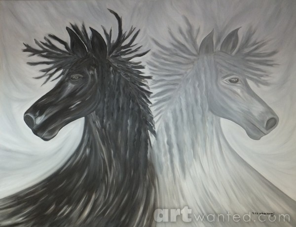 Horses of the mist