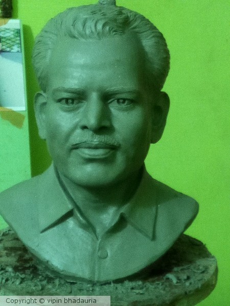 Portrait in clay