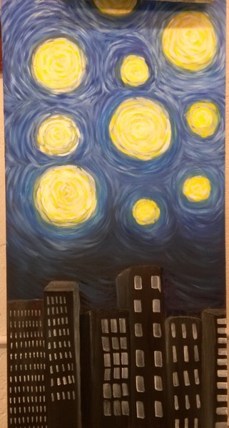 Starry Cityscape
