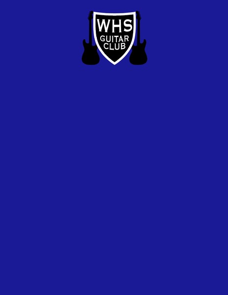 WHS Guitar Club T-Shirt (back)