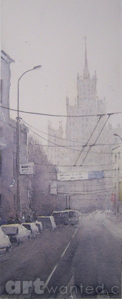 Early morning, Moscow