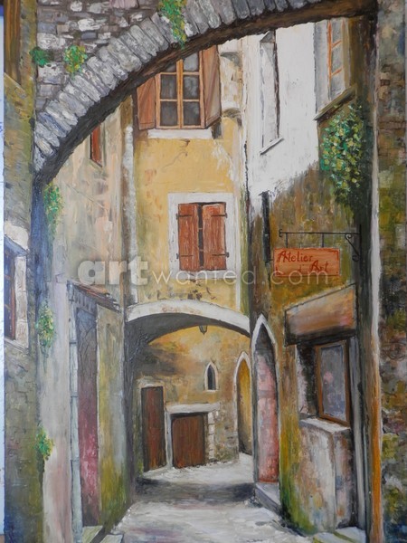 Old Street with arch