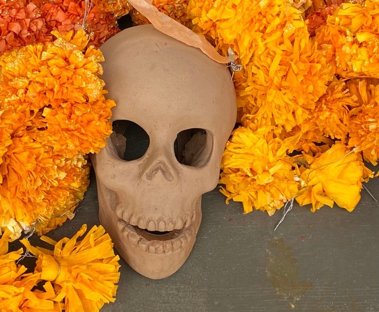 Día de muertos skull