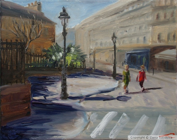 The streets of Paris