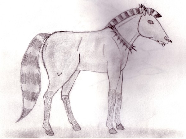 Sid, the punk horse