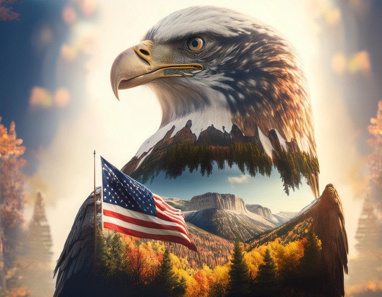 Firefly Create double exposure image