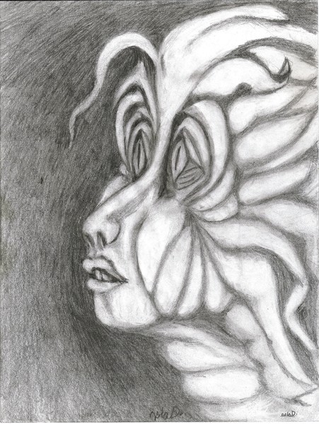 alien girl