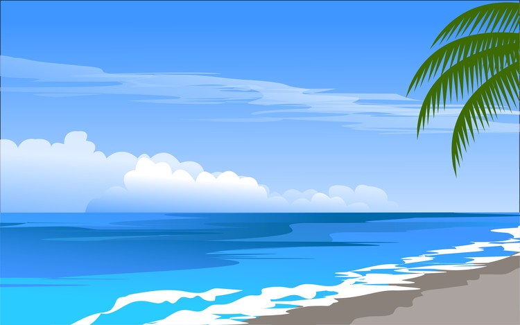 empty beach