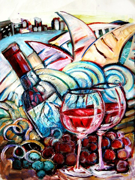 wine and food poster 3