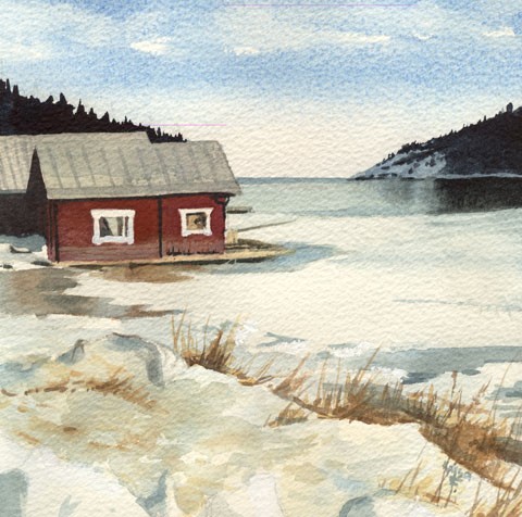 Winter on Harnon
