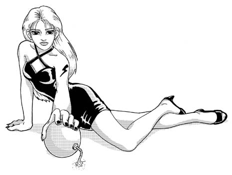 Lady with Bomb
