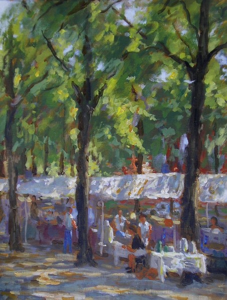 Lange voorhout market