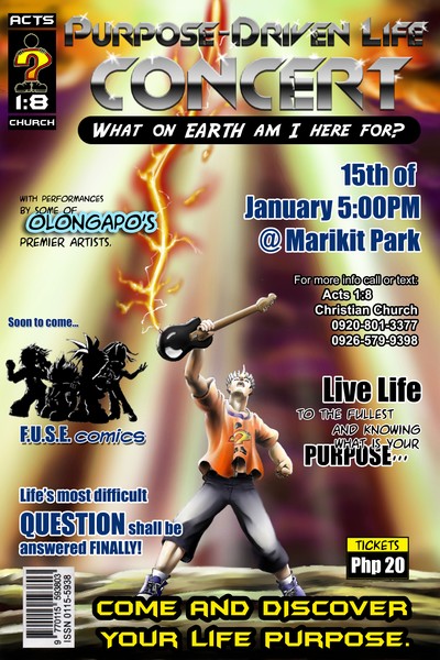 Concert poster