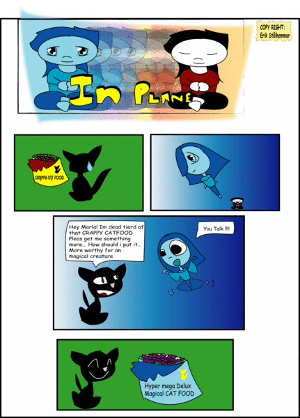 In Plane - Magical Cat Food