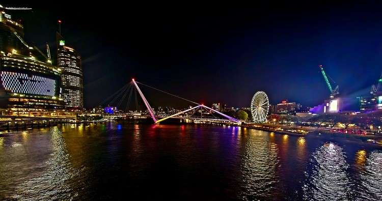 Southbank city lights