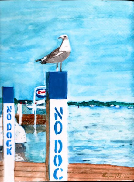 no dock
