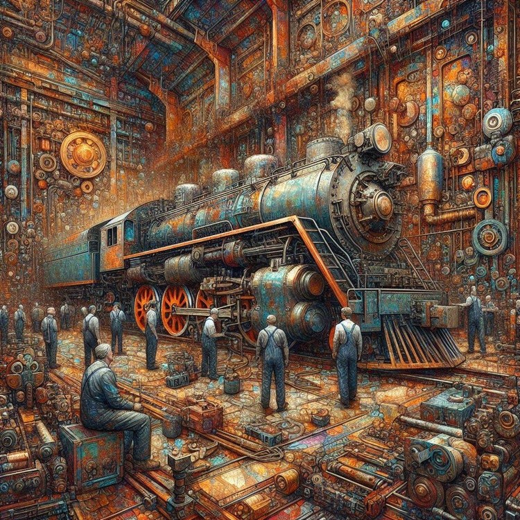 Steam Locomotive 1
