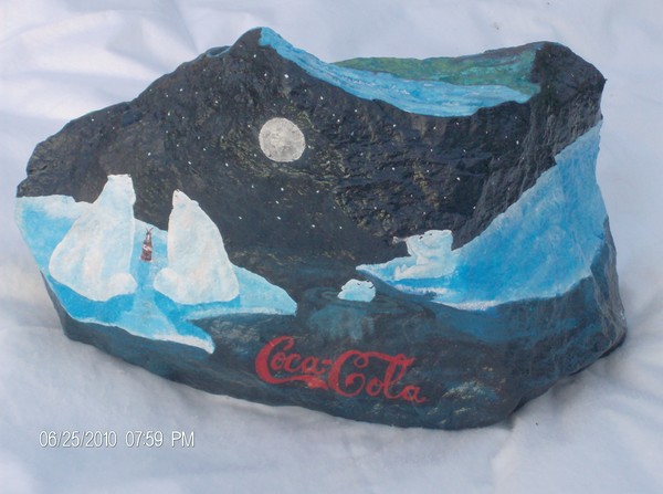 Painted Rock Back