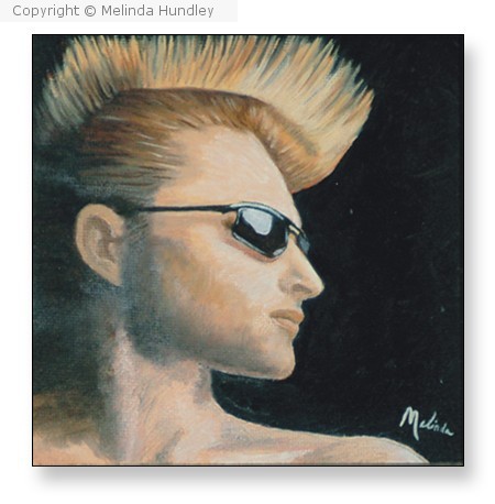 Faux Hawk & Sunglasses