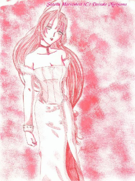 ::Satella:: Red Pen drawing
