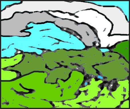 abstract landscape