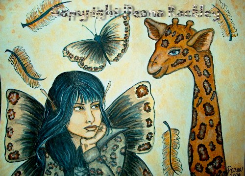A Little Leopard Fairy