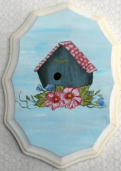 Birdhouse Plaque