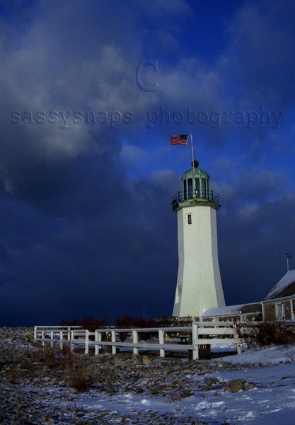 Winter At Scituate Light