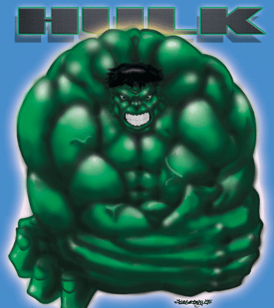 colored hulk